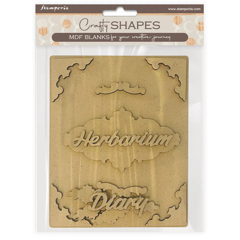 MDF Cover Diary To Decorate – Herbarium Silvae
