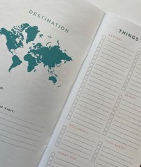 Let’s get Lost Vacation Travel Planner Softcover Journal Agenda Teacher Supply