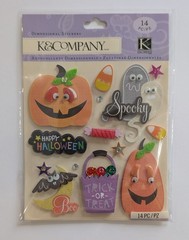 Spooky Halloween Scrapbooking Stickers by K&Company