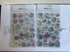 Vintage Stickers/rub ons Mixed Lot Disney,Holiday,Sesame Street, animals