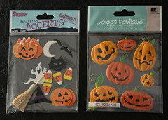 HALLOWEEN 3-D Stickers Jolee~Sticko~Animal Zombies~Jack-O~Lantern~GHOSTS~Witch
