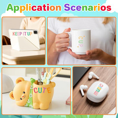 Letter Stickers 0.5 Inch,4920 Pcs 30 Sheets 1/2 Inch Small Alphabet Stickers,Sel