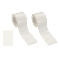 600 Pcs Thermal Sticker Paper, 1.2×0.8″ Square Thermal Printer Label, White