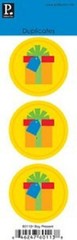 PEBBLES INC-DUPLICATE STICKERS-BOY PRESENT – 646247601138