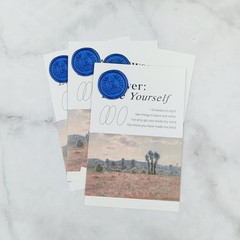 KANOO 50Pcs Red Letter Y Adhesive Wax Seal Stickers Christmas Theme