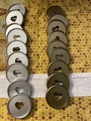 The Happy Planner Metal Discs Expander Rose Gold 11 & Plastic Classic 9 disks