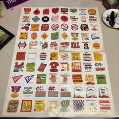 Scholastic Stickers – Vintage 1980 As Is Damage On A Few Stickers