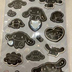 Brand New Sanrio Monotone Stone Cinnamoroll Sticker Sheet