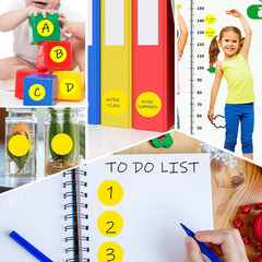 1000 Pack, Yellow Dot Stickers 1 Inch round Circle Labels Garage Sale Stickers