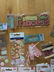 Scrapbook 3 D Stickers Lot Jolee’s Soft Spoken Recollections K & Co More New