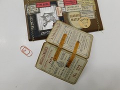 Junk Journal Add-Ons Handmade Tags Card Envelope File Clipboard Ephemera Set 4