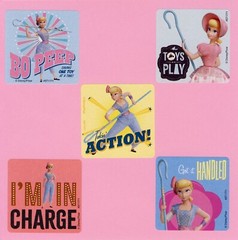 30 Toy Story Assorted Large Stickers – Woody, Buzz Lightyear, Forky, Bo Peep