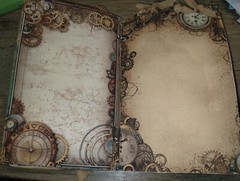 Steampunk Junk Journal Scrapbook USA Seller