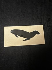 Rare Vintage 80s Mystik Oilies Oilie Oily Oilly Seal Sea Lion Touch Sticker