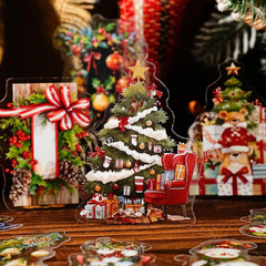90 Pcs Vintage Christmas PET Stickers for Journaling – Cozy Winter Aesthetic Sno