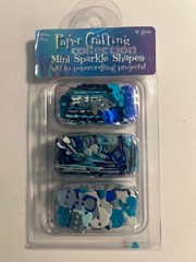 Baby Boy Scrapbook Embellishments – Foam Shapes, Layered Cut Out, Sparkle Shapes