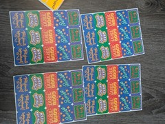 Lot of 30+ Sheets Vintage 80s And 90s Teacher Reward Stickers Teddy Bears Ribbon