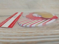 New! 24 Heart Cutout Embellishments Valentine Die Cut Shapes Red Gold White Mom