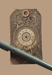 Vintage Steampunk Ephemera – Tags – 423