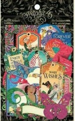 Graphic 45 Fashion Forward Collection Die Cuts Month Celebration Accents Tags
