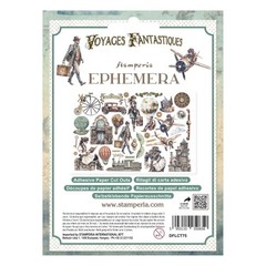 Stamperia VOYAGES FANTASTIQUES Adhesive Ephemera Adventure 33pc DFLCT75