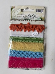 Webster’s Pages Let’s Celebrate Set 12×12 Paper, Flowers Trim Petals Scrapbook
