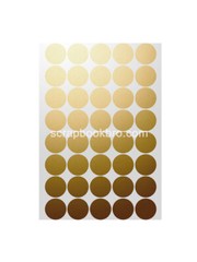 25mm Gold Sticker Dots Adhesive Round Labels Circular Spot Scrapbook