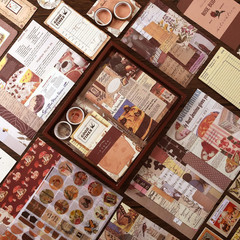 Scrapbook Supplies Kit, Vintage Junk Journaling Supplies, Scrapbooking Kit with