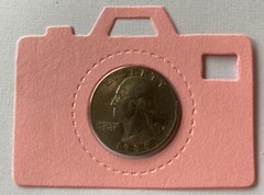 CAMERA Die-Cuts(6pc)Approx.2-1/2″x 1-1/2″Flash•Pictures•film•Portrait•Say Cheese