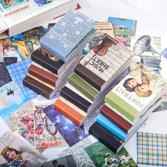 12 Sets 600 Sheets Washi Stickers for Journaling, Map Nature Celestial Portrait