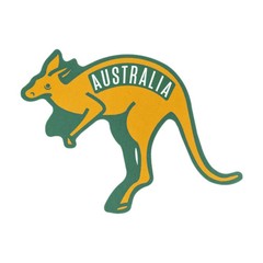 Australia Weatherproof Vinyl Travel Sticker – Gift or Souvenir