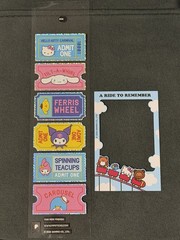 Pipsticks X Sanrio “Fair Ride Friends” HK & Friends Sticker Sheet (2x9in)
