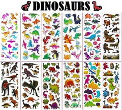 3D puffy Stickers DINOSAURS 🦕🦖 dino