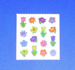 Colorful Spring Flowers Prismatic Sandylion Sticker Mod