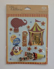 Circus Under The Big Top Scrapbooking Stickers By Life’s Little Occasions