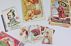 Scrap Victorian Advertising 50 Piece Craft Paper Scrapbooking Vintage Material