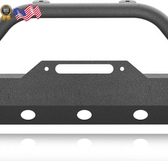 For Wrangler JK JL & Gladiator JT Front Bumper Compatible with 2007-2026 Jeep Wr