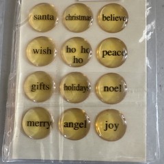 NEW Making Memories Christmas variety page pebbles/stickers 104 ct Scrapbooking