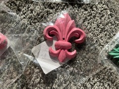 Fleur De Lis 3D Crafts Accessories Lot By Art Minds