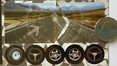 RACING FLAGS Card-Stock Stickers (22pc)Scrappin’Sports•Driver•Speed •Track•Fire•