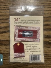 Hot Off The Press Attachments Ribbon Words New Lot of 4 School Girls Sports