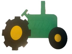Tractor Paper Piece Handmade For Scrapbooking, Junk Journals, Cards