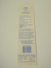 Vintage 1990 Sandylion Mother of Pearl Christmas Nativity Stickers *SEALED*