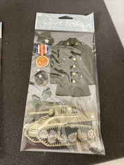 jolee’s boutique stickers Clothing lot of 8 Western, Tiki, Military, Beach