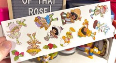 Strawberry Shortcake Stickers Original 1980s Retro Design! Paper Sticker Sheets