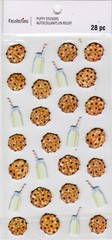 Cookies & Milk, 3D scrapbook stickers, 4×7″ – Recollections #666855