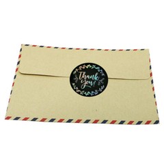 US 500-1000 Thank You Reward Award Stickers Labels Kids Bag Gifts Envelope Seals