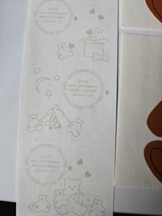 Vintage 70s 80s Mrs Grossman Teddy Bear Sticker Lot All Sizes Small Medium Large