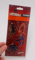 Vintage 1998 Small Soldiers Movie Stickers Sealed Kirsten Dunst NOS Lot of 4
