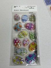 Easter Puffy Stickers 4 Packages